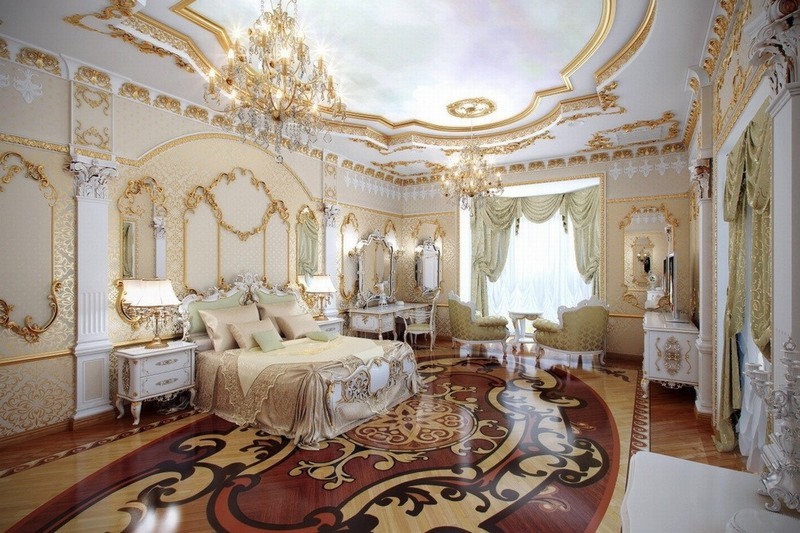 Trang trí phòng ngủ theo phong cách pháp tạo nên nét đẹp cổ điển, sang trọng