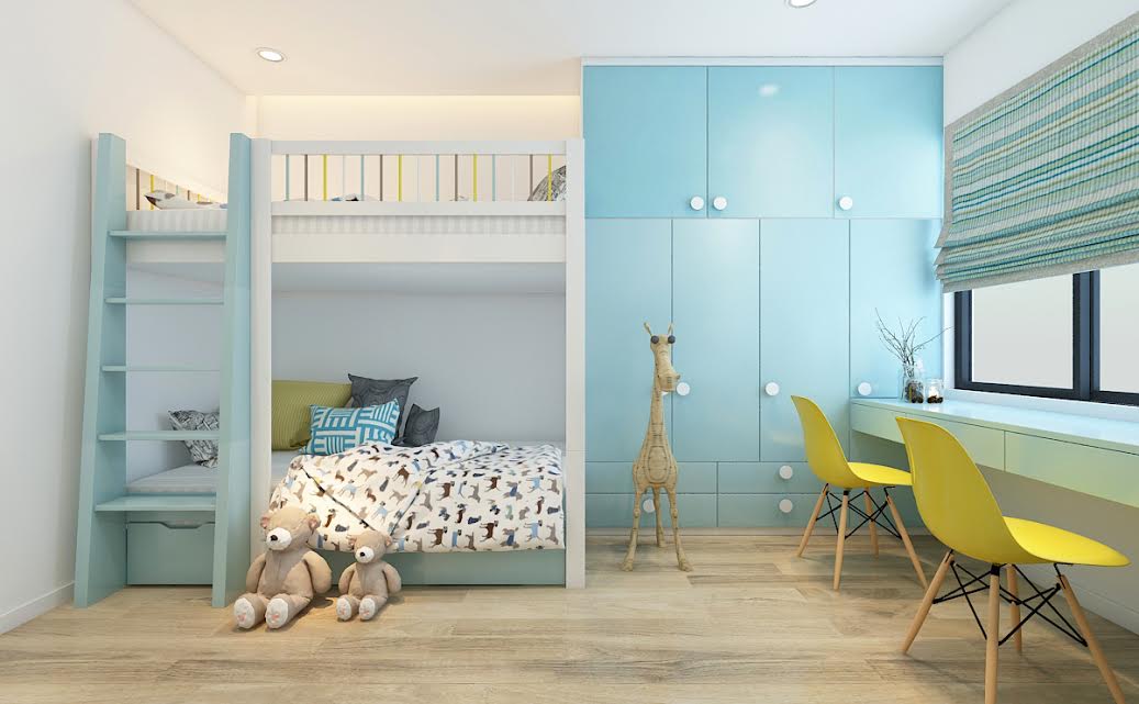 Những mẫu thiết kế phòng ngủ cho bé siêu dễ thương